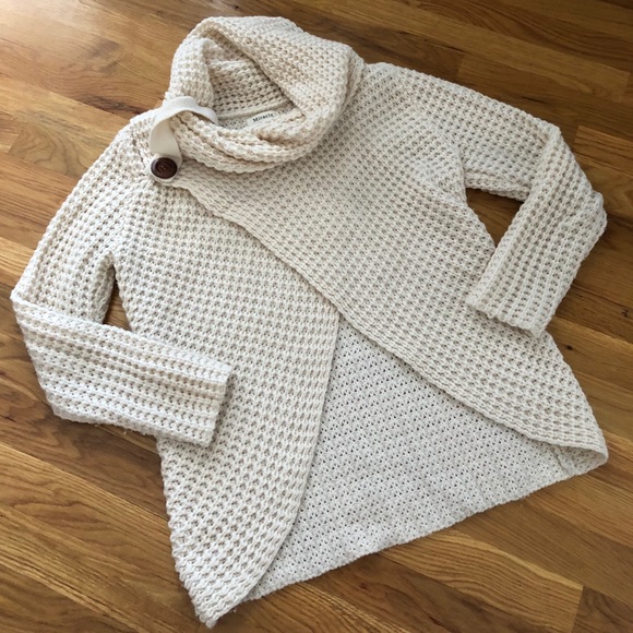 cowl neck wrap sweater